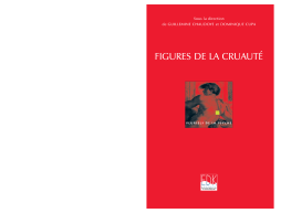 Figures de la cruauté Figures de la cruauté