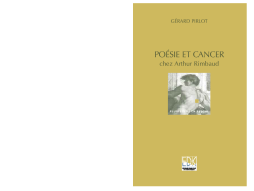 Poésie et cancer chez Arthur  Rimbaud