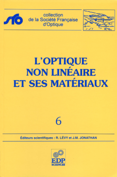 Optique non linéaire et ses matériaux Optique non linéaire et ses matériaux