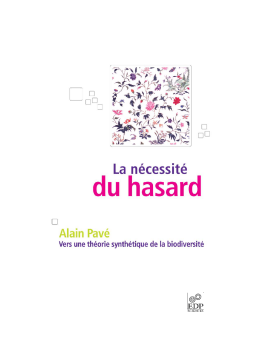 La nécessité du hasard La nécessité du hasard