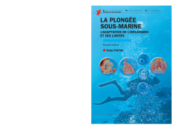 La plongée sous-marine - Nouvelle édition La plongée sous-marine - Nouvelle édition