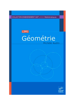 Géométrie (L3M1) Géométrie (L3M1)