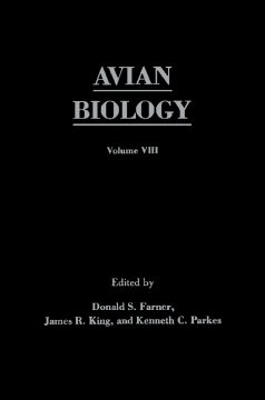 Avian Biology Avian Biology