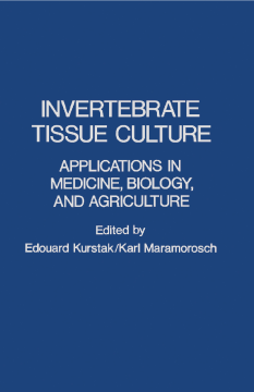 Invertebrate Tissue Culture Invertebrate Tissue Culture