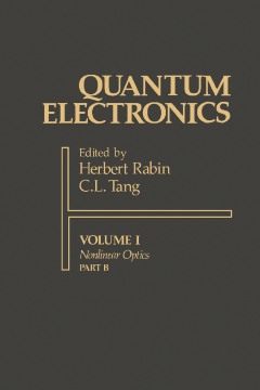Quantum Electronics: A Treatise Quantum Electronics: A Treatise