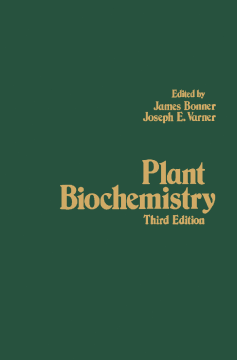 Plant Biochemistry Plant Biochemistry