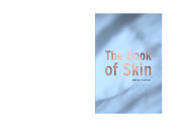 The Book of Skin The Book of Skin