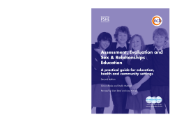 Assessment, Evaluation and Sex and Relationships Education