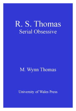 R.S. Thomas R.S. Thomas
