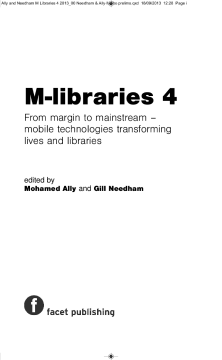 M-Libraries 4 M-Libraries 4