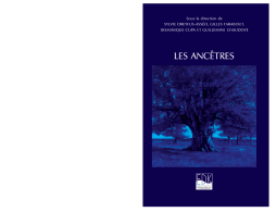 Les ancêtres Les ancêtres