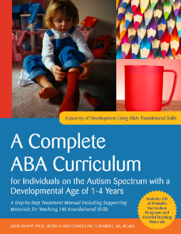 An ABA Curriculum for Children with Autism Spectrum Disorders Aged Approximately 1-4 Years
