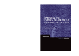 Damascus and pattern-welded steels Damascus and pattern-welded steels