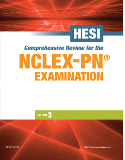 HESI Comprehensive Review for the NCLEX-PN® Examination - E-Book HESI Comprehensive Review for the NCLEX-PN® Examination - E-Book