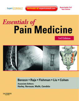 Essentials of Pain Medicine E-book Essentials of Pain Medicine E-book