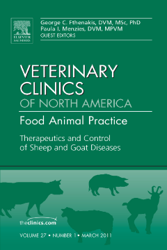 Therapeutics and Control of Sheep and Goat Diseases, An Issue of Veterinary Clinics: Food Animal Practice - E-Book Therapeutics and Control of Sheep and Goat Diseases, An Issue of Veterinary Clinics: Food Animal Practice - E-Book