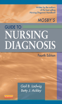 Mosby's Guide to Nursing Diagnosis - E-Book Mosby's Guide to Nursing Diagnosis - E-Book
