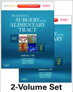 Shackelford's Surgery of the Alimentary Tract E-Book Shackelford's Surgery of the Alimentary Tract E-Book