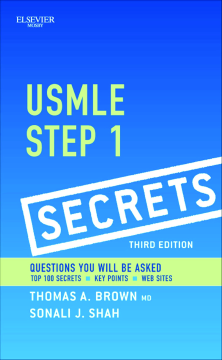 USMLE Step 1 Secrets E-Book USMLE Step 1 Secrets E-Book