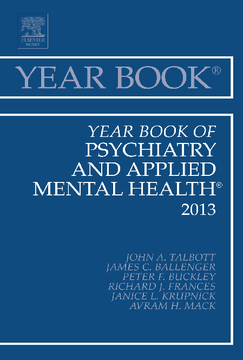 Year Book of Psychiatry and Applied Mental Health 2013, E-Book