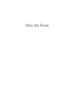 After the Event After the Event