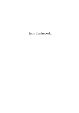 Jerzy Skolimowski Jerzy Skolimowski