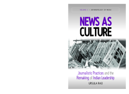 News as Culture News as Culture