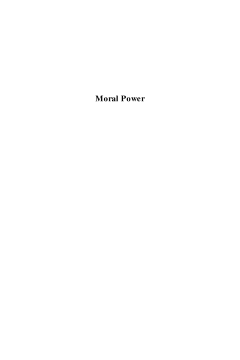 Moral Power Moral Power