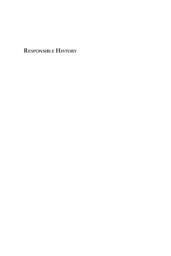Responsible History Responsible History