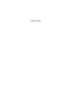 Crime Stories Crime Stories