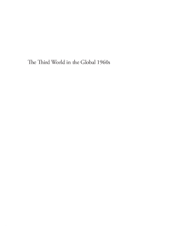 The Third World in the Global 1960s
