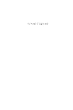 The Allure of Capitalism The Allure of Capitalism