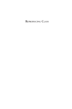 Reproducing Class Reproducing Class