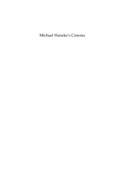 Michael Haneke's Cinema Michael Haneke's Cinema