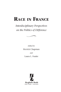 Race in France Race in France