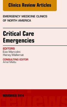 Critical Care Emergencies, An Issue of Emergency Medicine Clinics of North America, E-Book Critical Care Emergencies, An Issue of Emergency Medicine Clinics of North America, E-Book