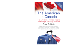 The American In Canada, Revised The American In Canada, Revised