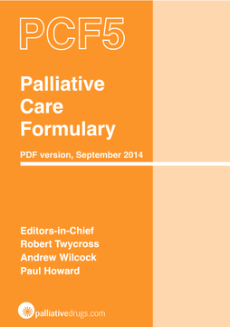 Palliative Care Formulary 