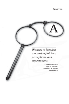 Wisdom from the Pharmacy Leadership Trenches Wisdom from the Pharmacy Leadership Trenches