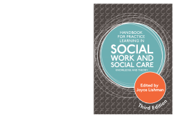 Handbook for Practice Learning in Social Work and Social Care, Third Edition