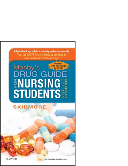 Mosby's Drug Guide for Nursing Students, with 2016 Update - E-Book Mosby's Drug Guide for Nursing Students, with 2016 Update - E-Book