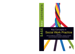 Key Concepts in Social Work Practice Key Concepts in Social Work Practice