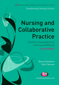 Nursing and Collaborative Practice Nursing and Collaborative Practice