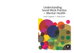 Understanding Social Work Practice in Mental Health Understanding Social Work Practice in Mental Health