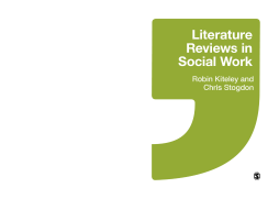 Literature Reviews in Social Work Literature Reviews in Social Work