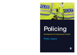 Policing Policing