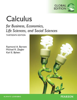 Calculus for Business, Economics, Life Sciences and Social Sciences, Global Edition