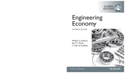 Engineering Economy, Global Edition Engineering Economy, Global Edition