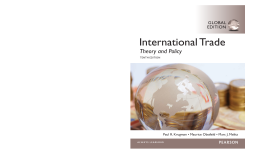 International Trade: Theory and Policy: Global Edition International Trade: Theory and Policy: Global Edition