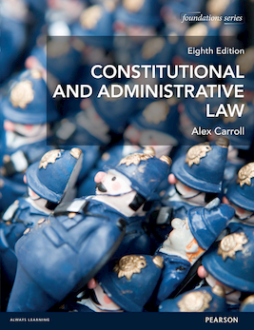 Constitutional and Administrative Law Constitutional and Administrative Law